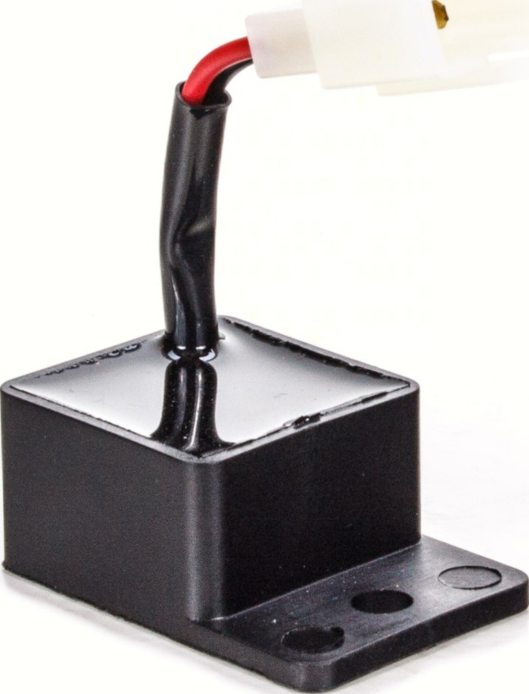 Blinkerrelais, Blinkgeber LED-Blinkrelais lastunabhängig: 12V, 0,05 - 10A, 1 - 100W, diverse für: Honda, Kawasaki und Yamaha Modelle, 12 V, 0,05A bis 10A (1-100W), schmaler 3fach Stecker mit 2 Pin-Belegung, auch für MRD mit 3 pin Anschluß