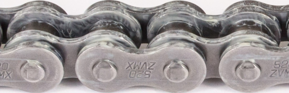 Motorradkette, Antriebskette Kette X-Ring super verstärkt ZVMX Schwarz, 520, 116 mit Hohlnietschloß / empfohlen ab 88kW (120PS) / bis 1000ccm