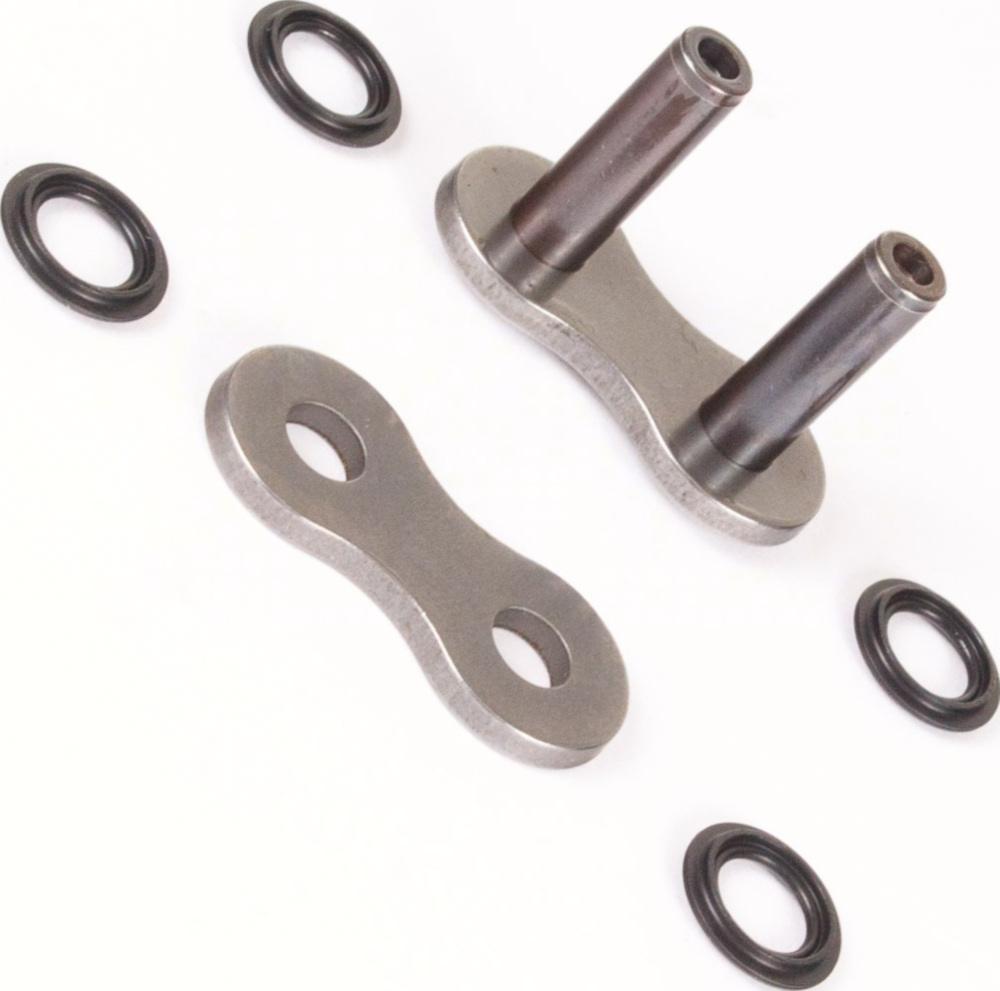 Motorradkette, Antriebskette Kette X-Ring super verstärkt ZVMX Schwarz, 520, 126 mit Hohlnietschloß / empfohlen ab 88kW (120PS) / bis 1000ccm