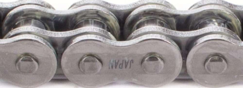 Motorradkette, Antriebskette Kette X-Ring super verstärkt ZVMX Schwarz, 525, 124 mit Hohlnietschloß / empfohlen ab 88kW (120PS) / bis 1100ccm