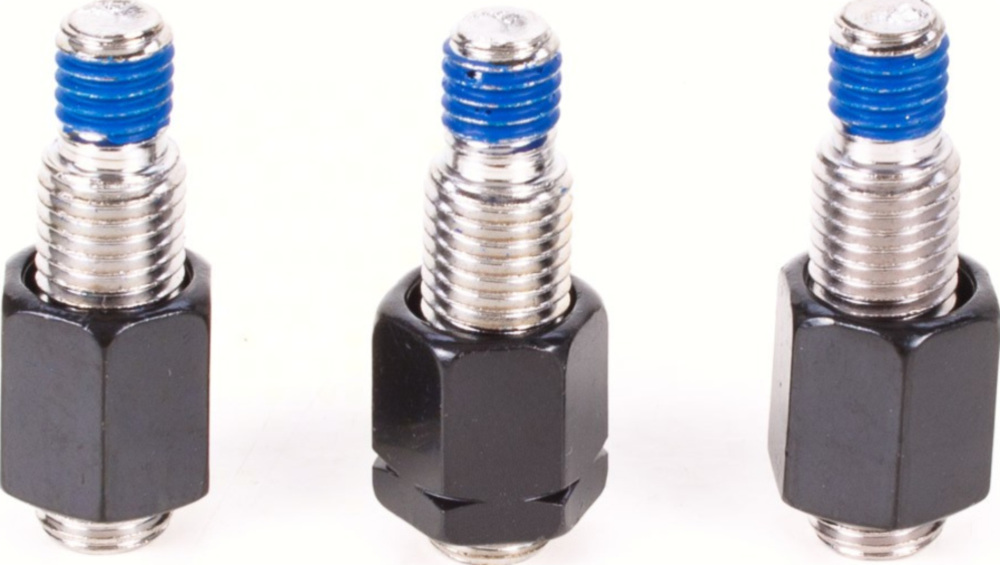 Lenkerspiegel SHIN YO Spiegel BOOSTER 2, Nylon/ABS, schwarz, M10 Rechtsgewinde, incl. 1 extra Adapter M10 Linksgewinde f. für: YAMAHA, Paar, E-geprüft