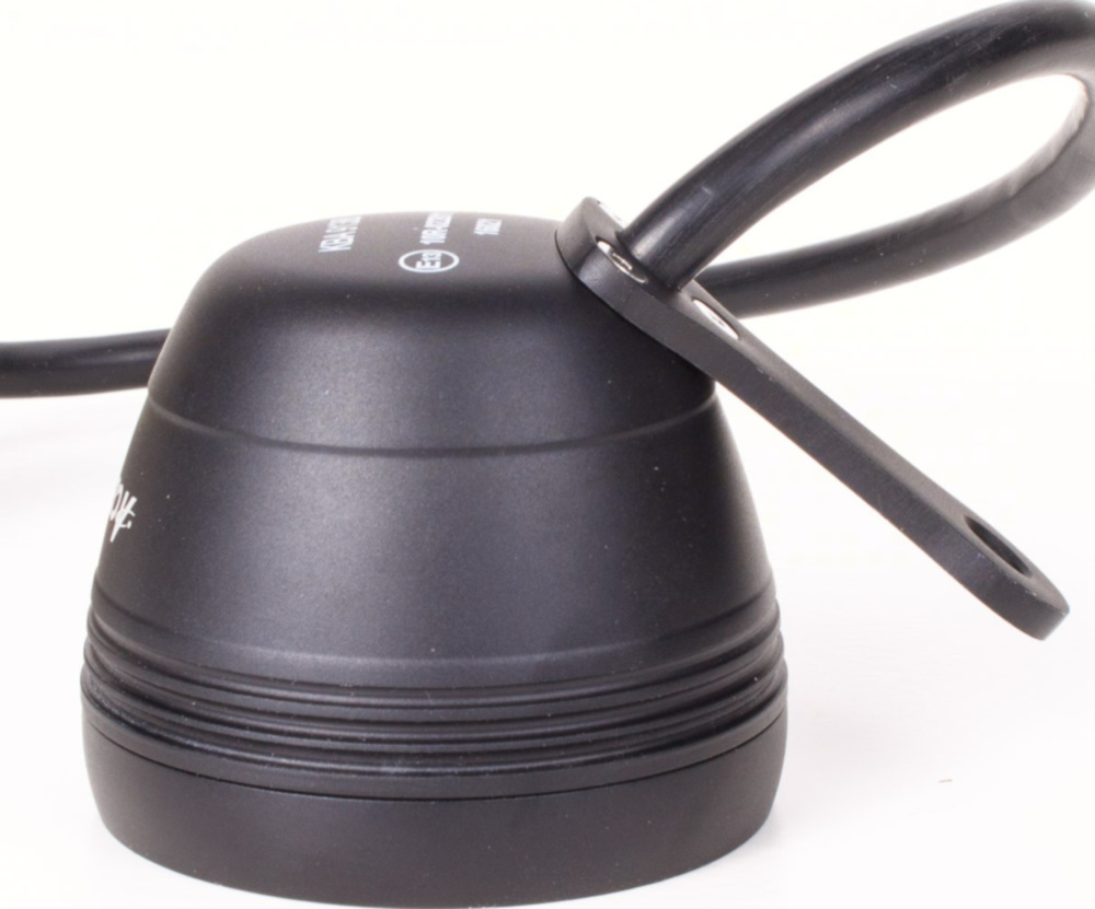 Geschwindigkeitsmesser, Anzeigeeinheit ACE-2853AS - Tachometer und Drehzahlmesser mit Kraftstoffanzeige, Alu-Gehäuse-schwarz