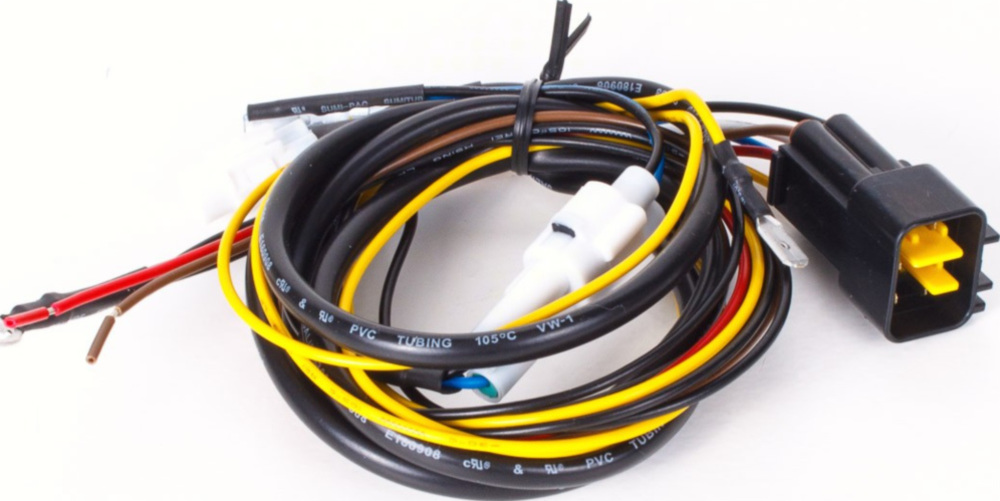 Geschwindigkeitsmesser, Anzeigeeinheit ACE-2853 - Tachometer und Drehzahlmesser mit Kraftstoffanzeige rund chrom