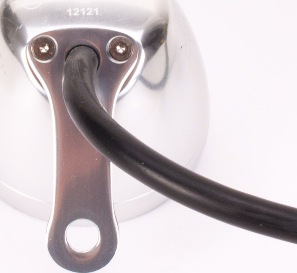 Geschwindigkeitsmesser, Anzeigeeinheit ACE-2866AP Tachometer und Drehzahlmesser Alu-poliert