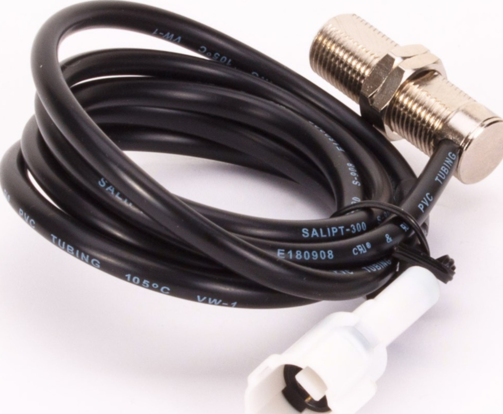 Geschwindigkeitsmesser, Anzeigeeinheit ACE-2866AP Tachometer und Drehzahlmesser Alu-poliert