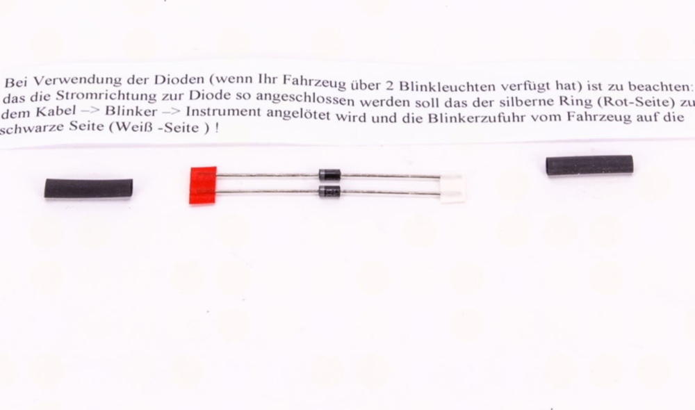 Geschwindigkeitsmesser, Anzeigeeinheit ACE-2866AS Tachometer und Drehzahlmesser Alu-Schwarz