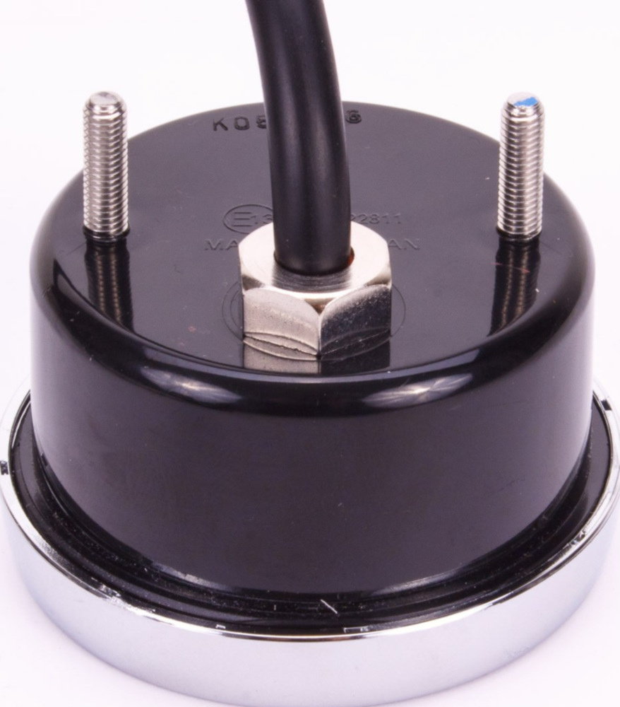 Geschwindigkeitsmesser, Anzeigeeinheit ACE-2901 Motorrad und Quad / ATV Drehzahlmesser mit Temperaturanzeige und 6 Kontrollleuchte