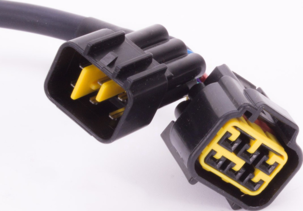 Geschwindigkeitsmesser, Anzeigeeinheit ACE-2901AP Motorrad und Quad / ATV Drehzahlmesser mit Temperaturanzeige und 6 Kontrollleuchte Alu-poliert