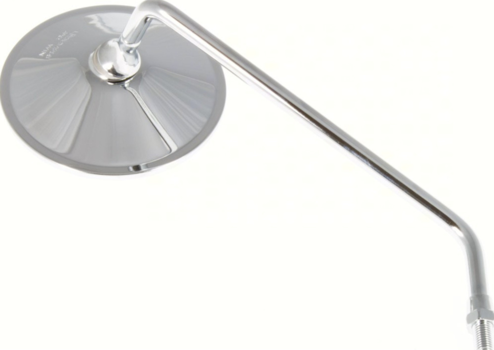 Lenkerspiegel Spiegel rechts chrom M10 Rechtsgewinde (einzeln) langer Arm