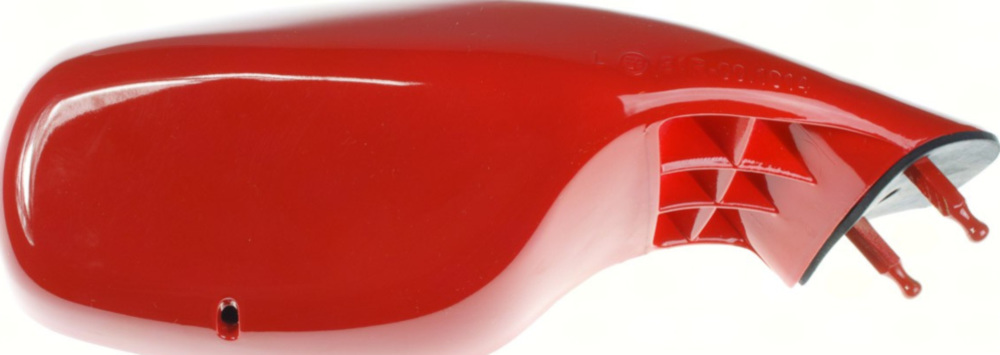 Lenkerspiegel Spiegel rechts rot (einzeln)