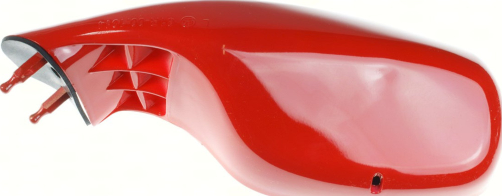Lenkerspiegel Spiegel links rot