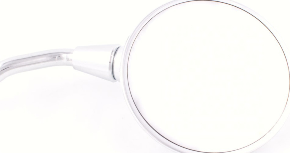 Lenkerspiegel Spiegel rechts chrom M10 Rechtsgewinde (einzeln) 5008043