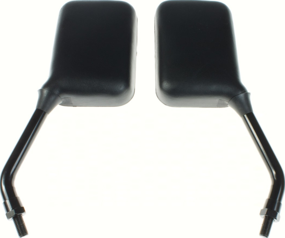 Lenkerspiegel Spiegel schwarz M10 Rechtsgewinde (Paar)