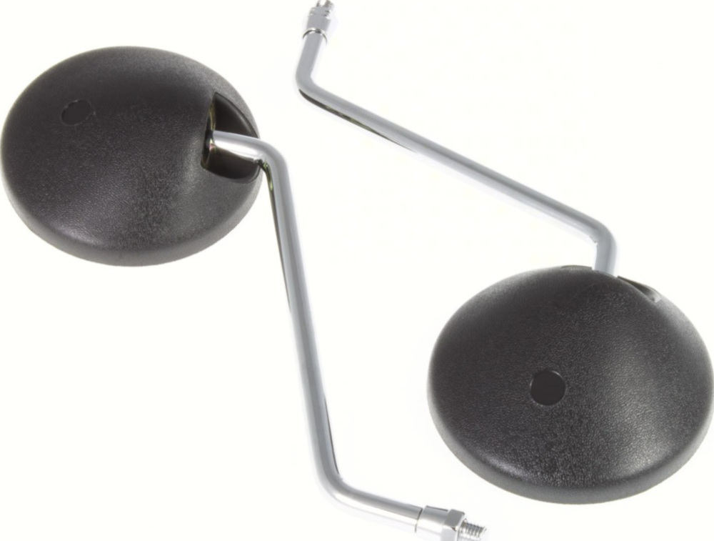 Lenkerspiegel Spiegel rechts u. links chrom M10 Links U. Rechtsgewinde (Paar) 5008060