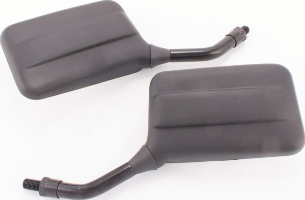 Lenkerspiegel Spiegel schwarz M8 Links- und Rechtsgewinde (Paar)