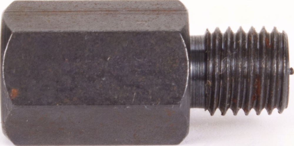 Lenkerspiegel Spiegeladapter 10mm Aussengewinde linksgew./ 10 mm Innengewinde (Spiegel) rechtsgew. Schwarz