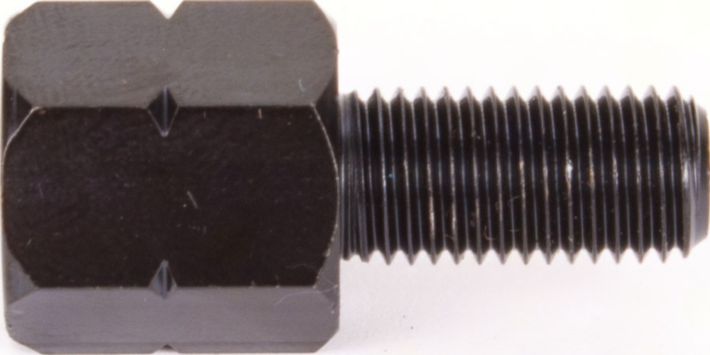 Lenkerspiegel Spiegeladapter schwarz 10mm rechtsge. Außen auf 8mm Linksge. Innen