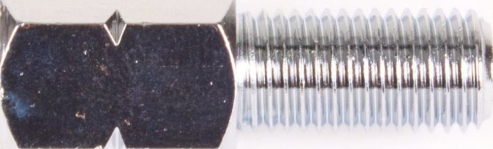 Lenkerspiegel Spiegeladapter chrom 10mm rechtsge. Außen auf 8mm Linksge. Innen