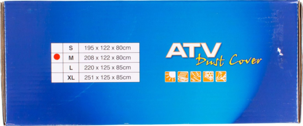 Quad Abdeckplane/Faltgarage Gr. M 208x122x80