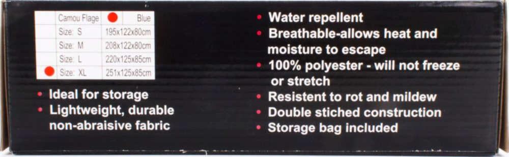 Quad Abdeckplane/Faltgarage Gr. XL