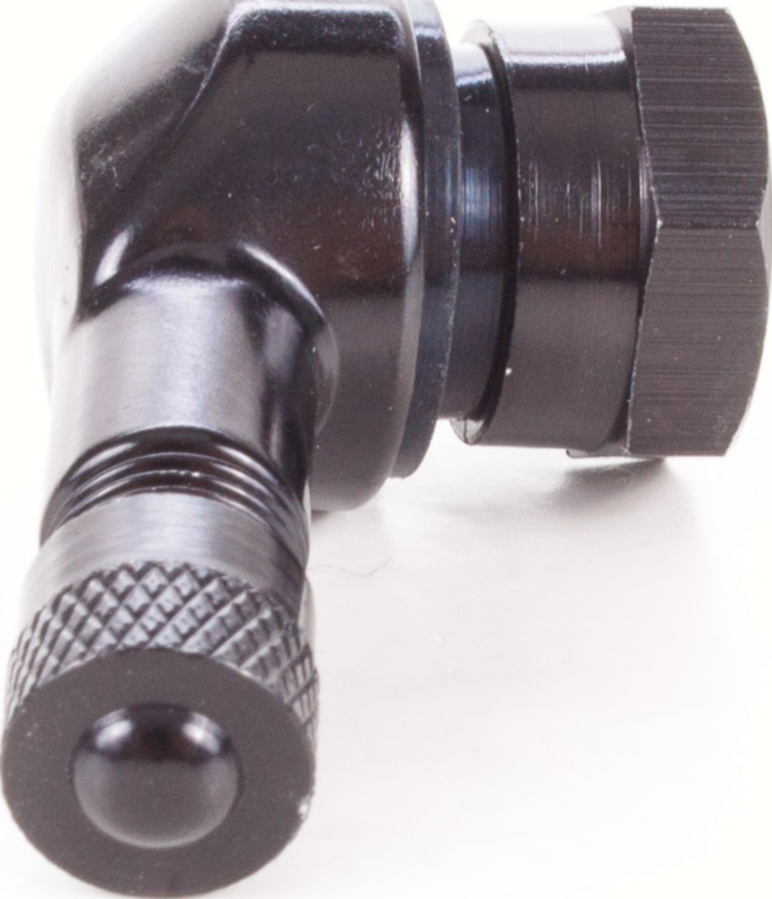 Winkelventil schwarz Ø 11,3 mm (5er Pack) bis 300 km/h
