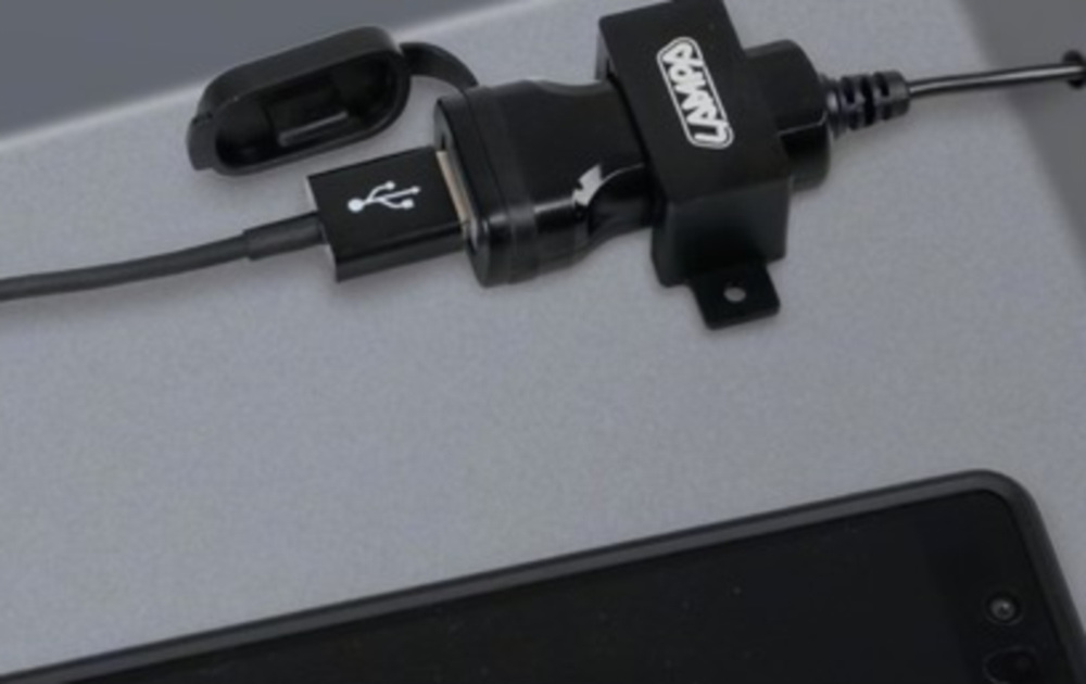 USB-FIX USB-Ladegerät 2400MA Universale Schnellladung 12/24V+ Befestigungsunterteil