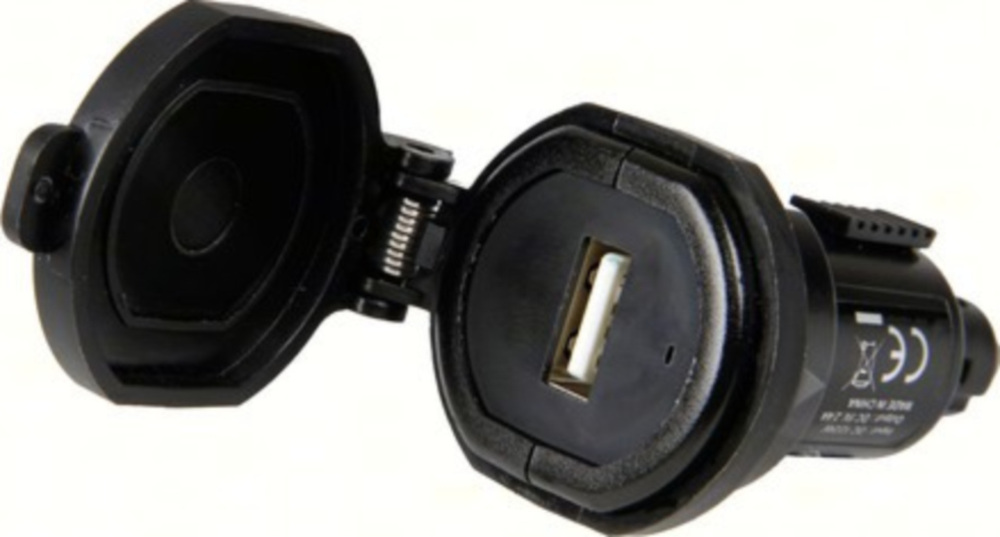 DIN-TECH 1 USB-DIN-Stecker 2400MA Universale Schnellladung 12/32V