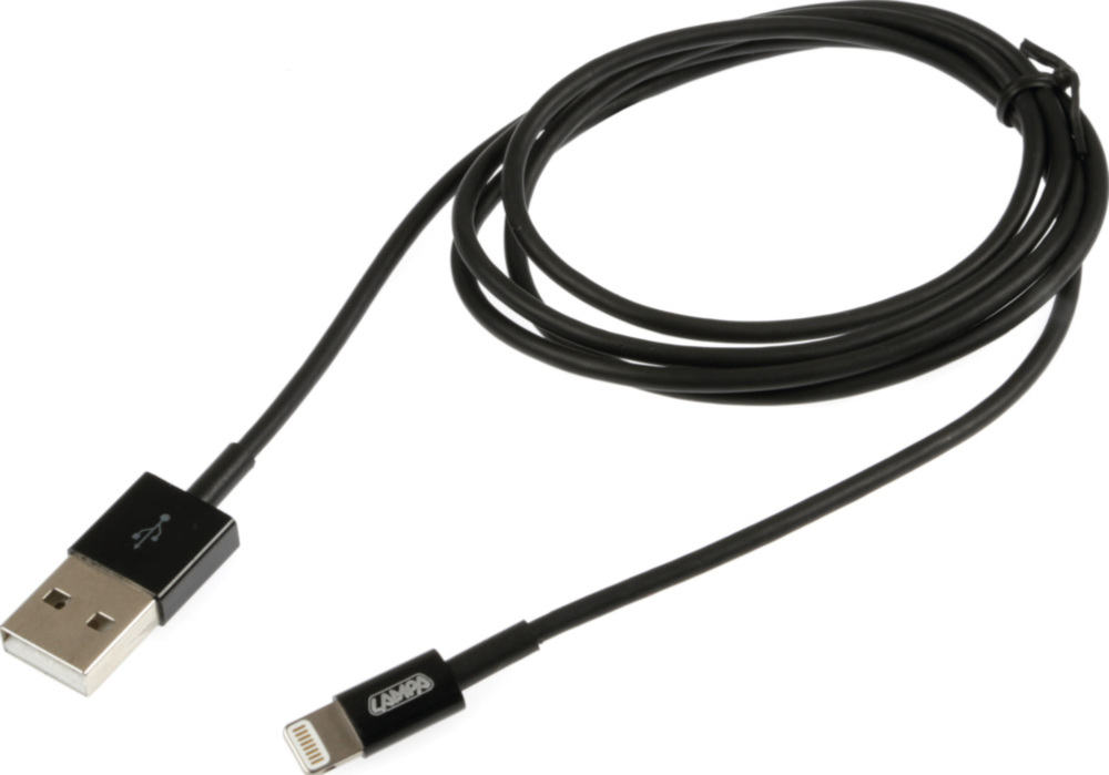 Lightning MFI-Kabel/Ladekabel für Apple 1M, schwarz (Laden und Synchronisieren)