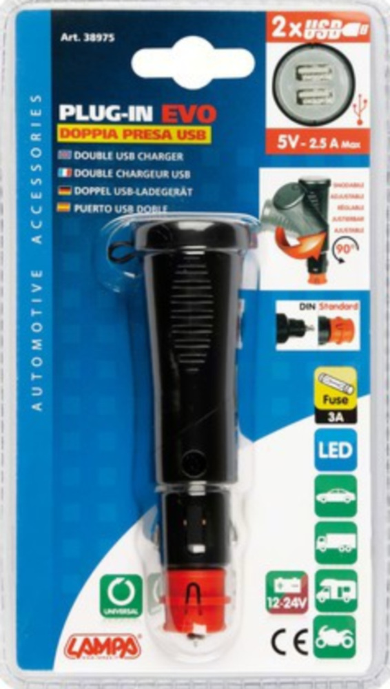 Nachladegerät 2 USB-Ports