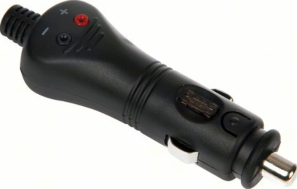 Stecker für Zigarrenanzünder mit Schnellanschluss, 12/24V