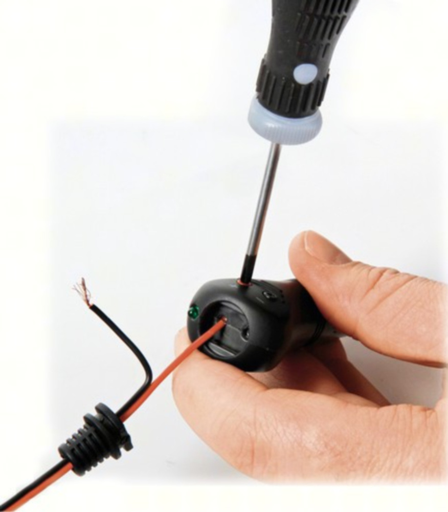 Stecker für Zigarrenanzünder mit Schnellanschluss, 12/24V