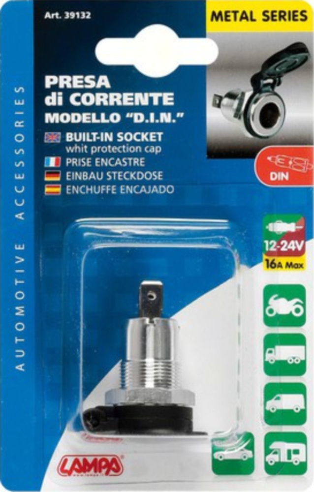 12/24VDIN Einbaubuchse