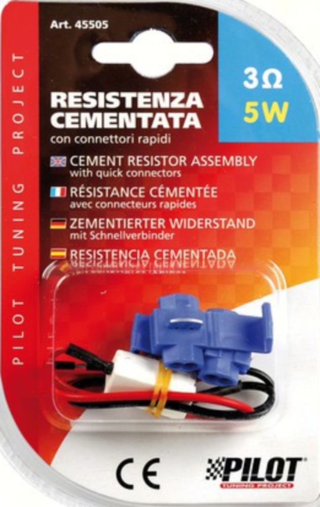 Widerstand, 12V - 3 OHM - 5 W