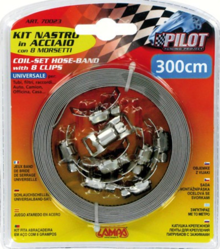 Kit Stahlband 8MMX3M aus Edelstahl