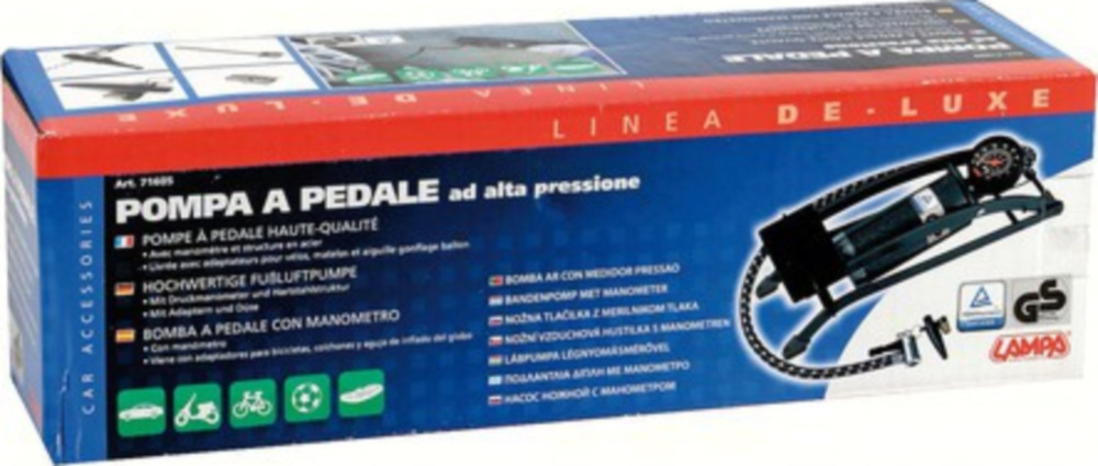Pedalpumpe De-Luxe