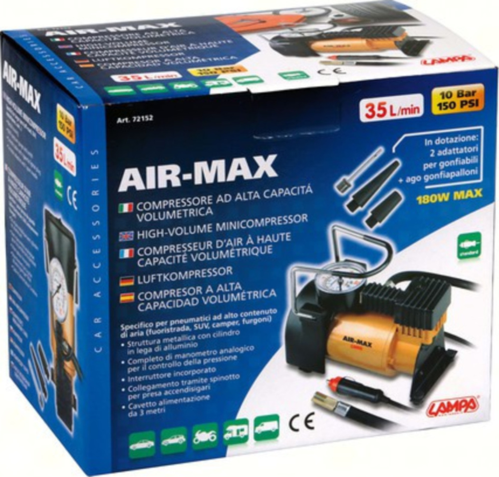 Air-Max, Kompressor 12V