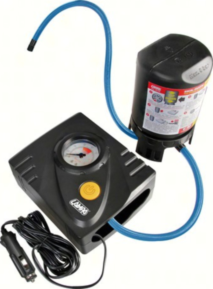 Pump-Jet & Fix Basic, Reifenreparaturkit, 12V