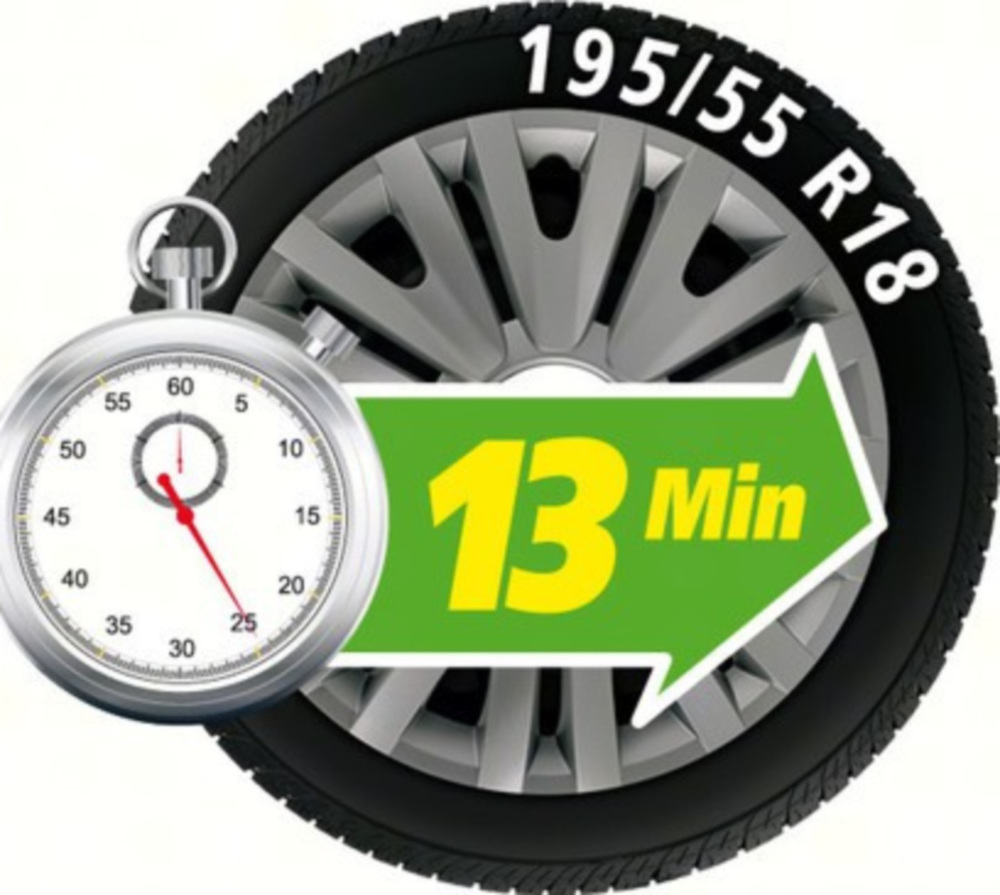 Pump-Jet & Fix Basic, Reifenreparaturkit, 12V