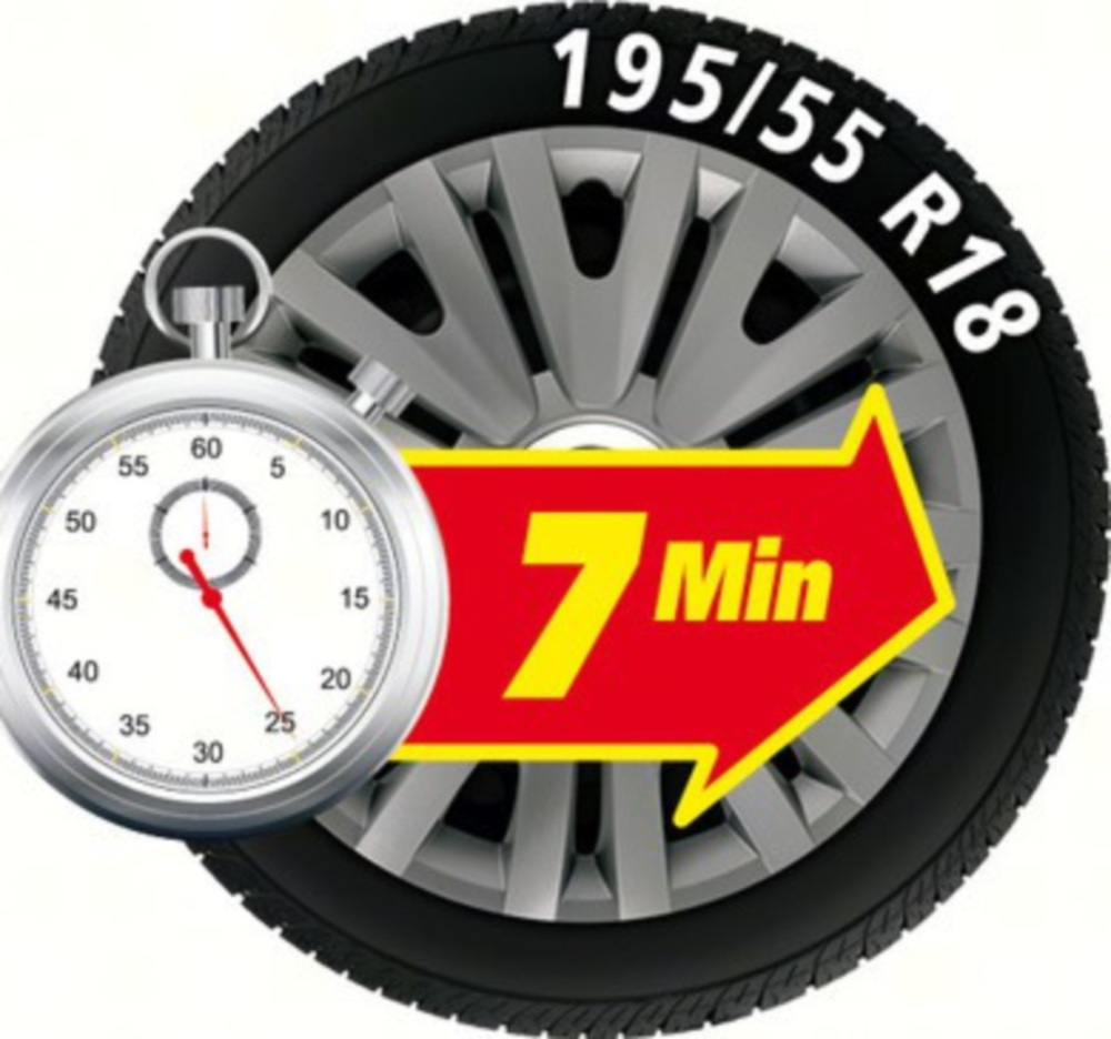 Pump-Jet & Fix Standard, Reifenreparaturkit, 12V