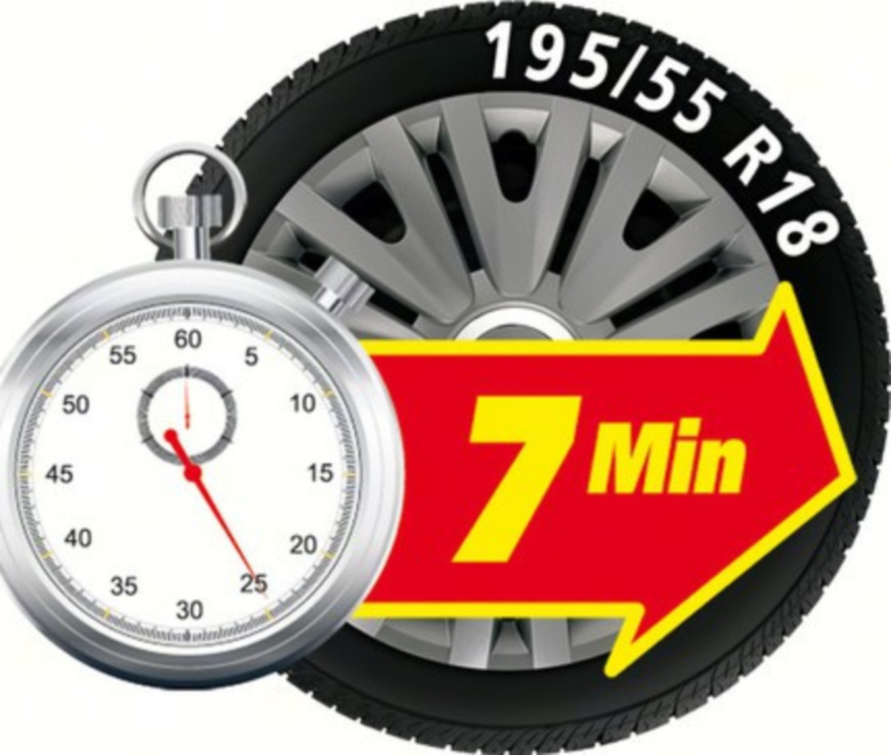 Pump-Jet & Fix Standard, Reifenreparaturkit, 12V