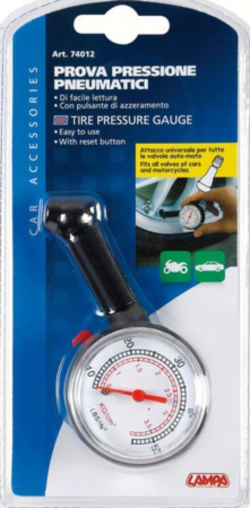 Reifendruckmesser aus Kunststoff