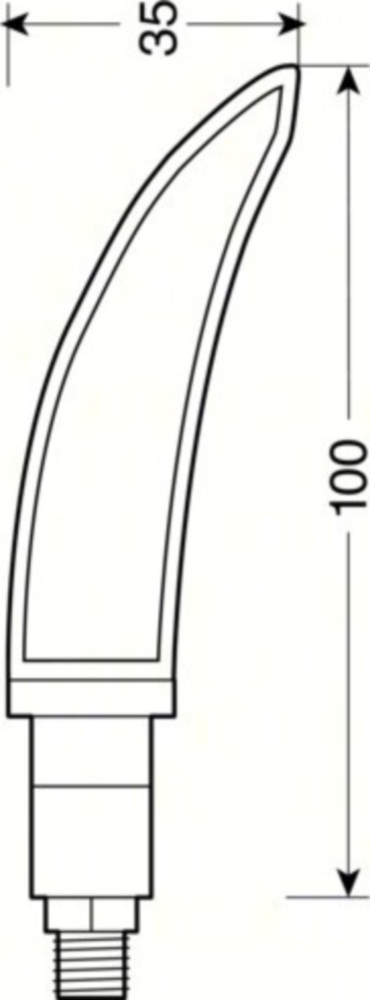 Katana LED-Blinker-Set schwarz