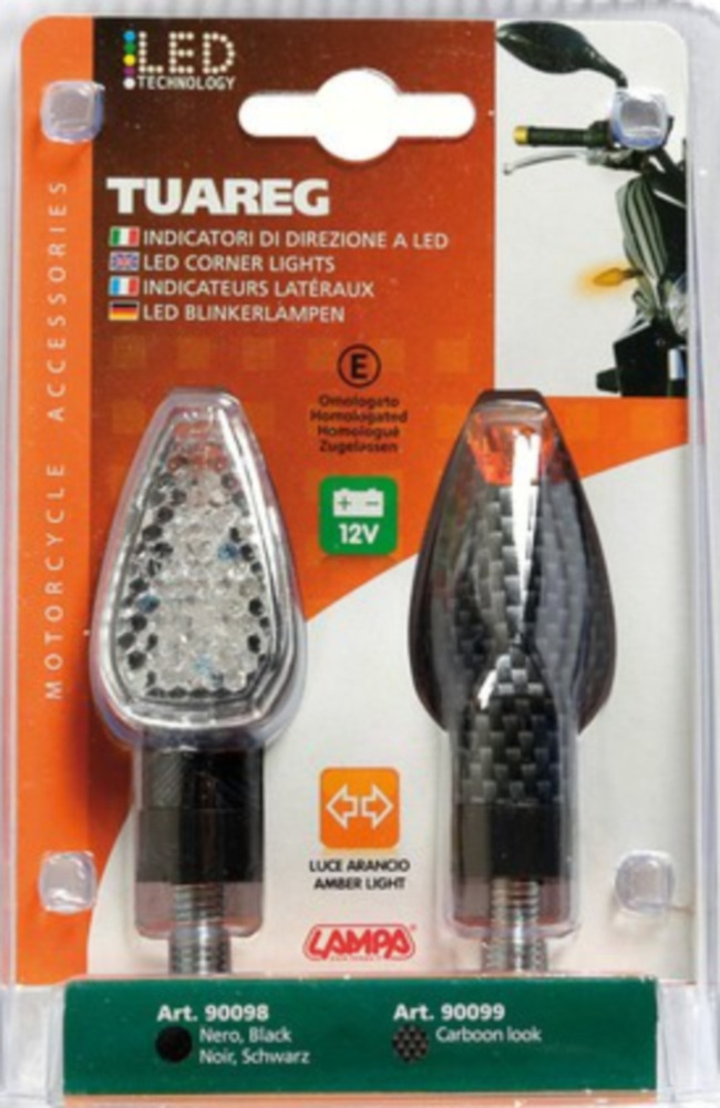 Tuareg, LED-Blinkerset - 12V LED - Carbondesign