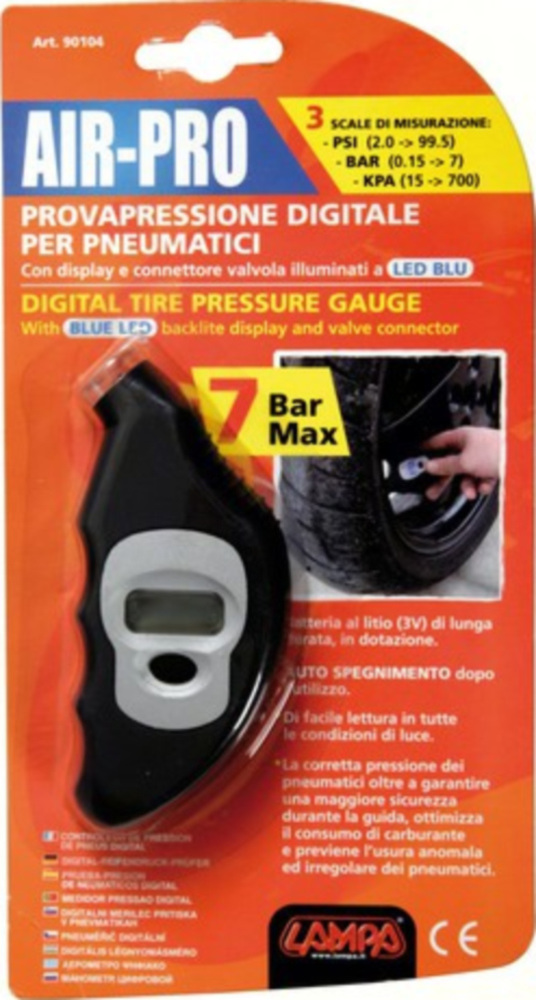 Air-Pro, digitaler Reifendruckprüfer