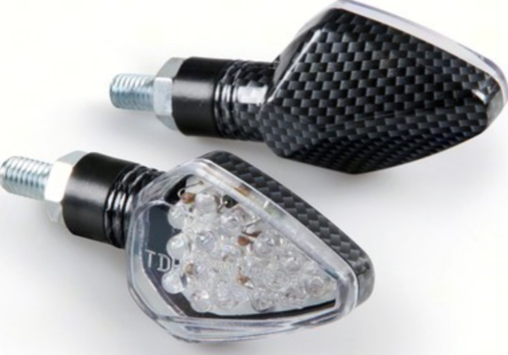 Penta LED Blinker Set 12V - Carbon Look