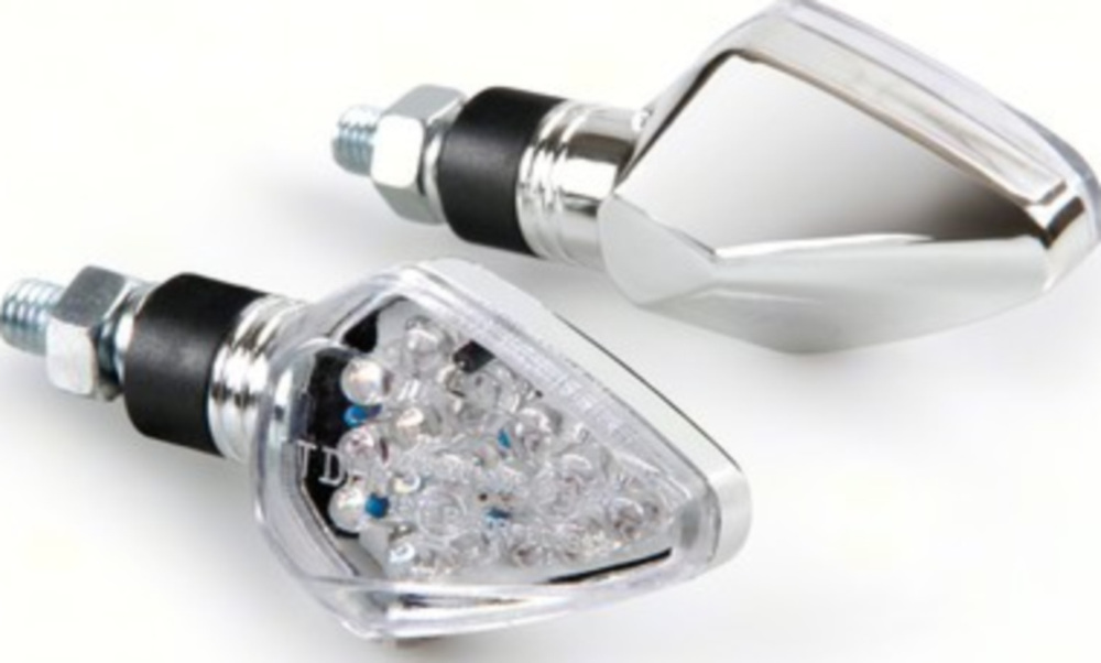 Penta LED Blinker Set 12V - Chrom Look