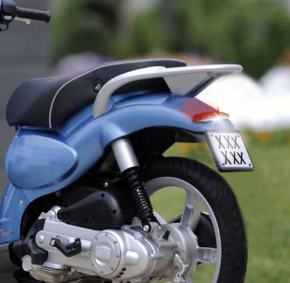 Porster LED Rück u. Bremslicht mit Nummernschildbeleuchtung 12V E-geprüft