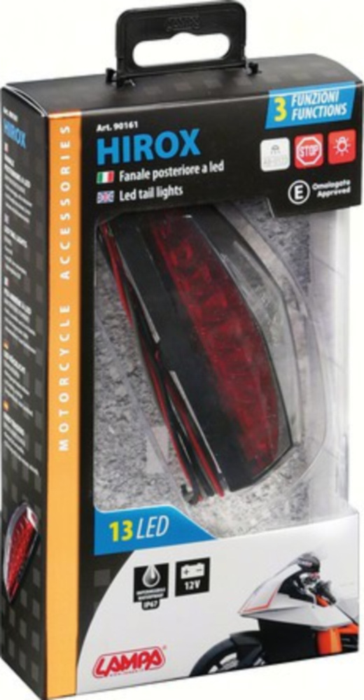 Hirox, LED-Rücklicht, 12V, E-geprüft