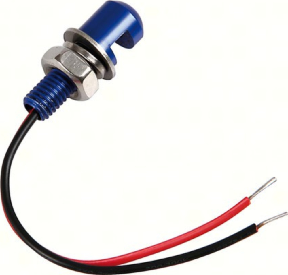 Mini LED Set mit weißem Licht M8x20 blau