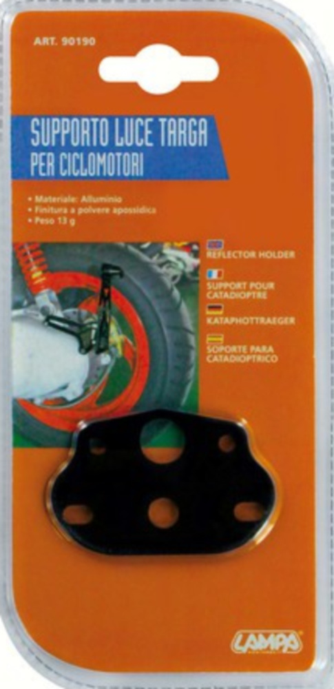 Halterung Nummernschildbeleuchtung für Mofas